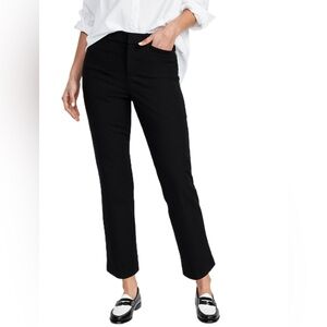 Old Navy Women’s PIXIE High Rise Secret Pocket Slacks- Black- 12 Ankle- NWOT